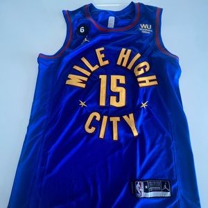 Denver Nuggets Nikola Jokic #15 Royal Blue 2022-23 Statement Edition Jersey (M)